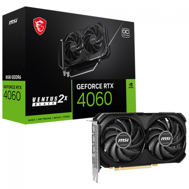 TARJETA DE VIDEO MSI VENTUS RTX 4060 8GB OC  2X - 912-v516-012