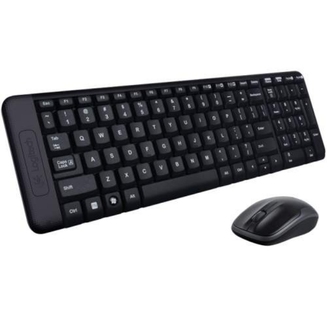 KIT DE TECLADO Y MOUSE LOGITECH MK220 INALAMBRICO ESPAÑOL / 920-004430