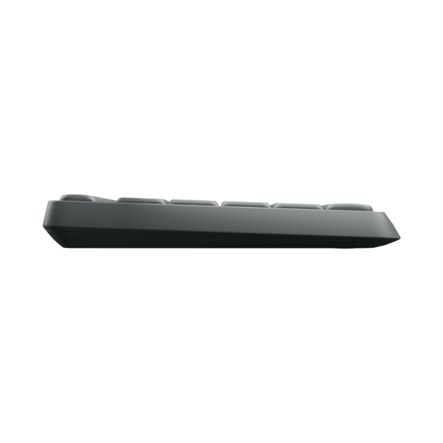 Kit de Teclado y Mouse Logitech MK235 | Inalámbrico (Nanoreceptor USB) | Teclado numérico en Español | Baterías Incluidas | Color Negro | 920-007901 