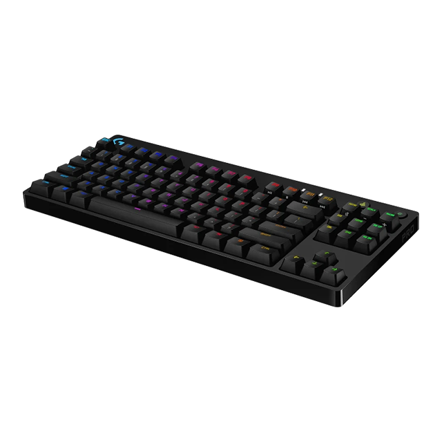 Teclado Gamer Mecánico Logitech G PRO - Switch Clicky - Inglés - 920-009388