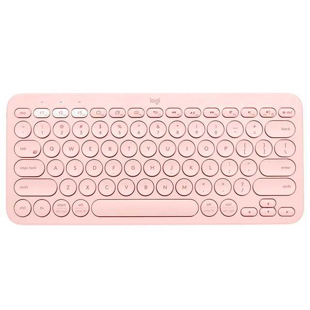 TECLADO INALAMBRICO LOGITECH K380 MULTI-DEVICE PINK 3 CANALES BLUETOOTH - 920-009594