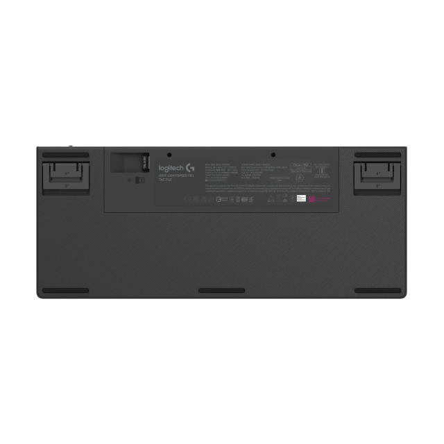 Teclado Mecánico Inalámbrico G515 LIGHTSPEED TKL | Receptor USB / Bluetooth / Cable | Switch Táctil | Color Negro | Inglés | 920-012423