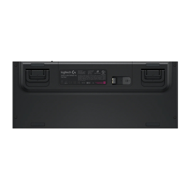 Teclado Mecánico Inalámbrico Logitech G915 X LIGHTSPEED TKL | 80% | Switch Táctil | Teclas Multimedia | Conexión Trimodo 2.4 GHz / Bluetooth / Cable | RGB | Negro | Inglés | 920-012715