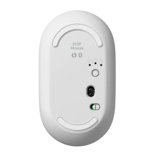 Kit de Teclado y Mouse Inalámbrico Logitech POP Icon Combo | Bluetooth | Baterías Incluidas | Español | Blanco / Naranja | 920-013055