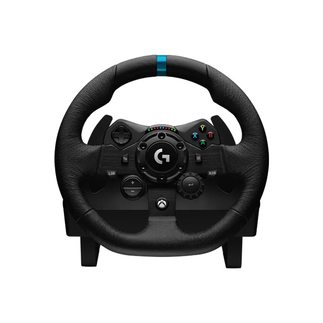 Volante para Carreras Logitech G923 - Negro - Xbox Series X|S / Xbox One / PC - 941-000156