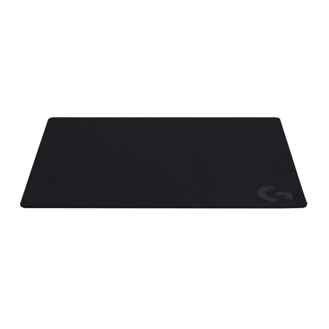 Mousepad Gamer Logitech G640 | 460 x 400 x 3 mm | Base de Goma Antideslizante | Optimizado para Mouse Logitech G | Negro | 943-000797