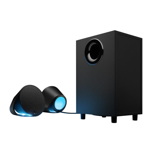 Bocina Logitech G560 | Con Subwoofer | Sonido Envolvente DTS:X Ultra | RGB Lightsync | Alterna Hasta 4 Dispositivos | USB-A / Jack 3.5 mm / Bluetooth | 980-001300
