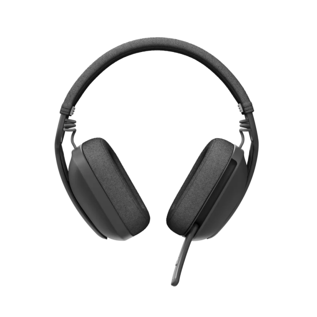 Diadema Inalámbrica Logitech ZONE VIBE 100 | Bluetooth: 5.2  | Microfono Omnidireccional | Batería integrada | Cable de carga USB-C | Color Grafito | 981-001214