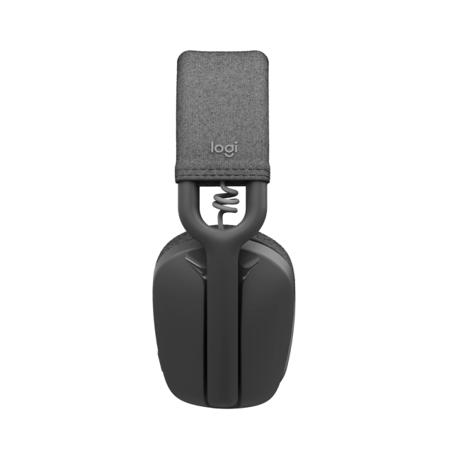Diadema Inalámbrica Logitech ZONE VIBE 100 | Bluetooth: 5.2  | Microfono Omnidireccional | Batería integrada | Cable de carga USB-C | Color Grafito | 981-001214