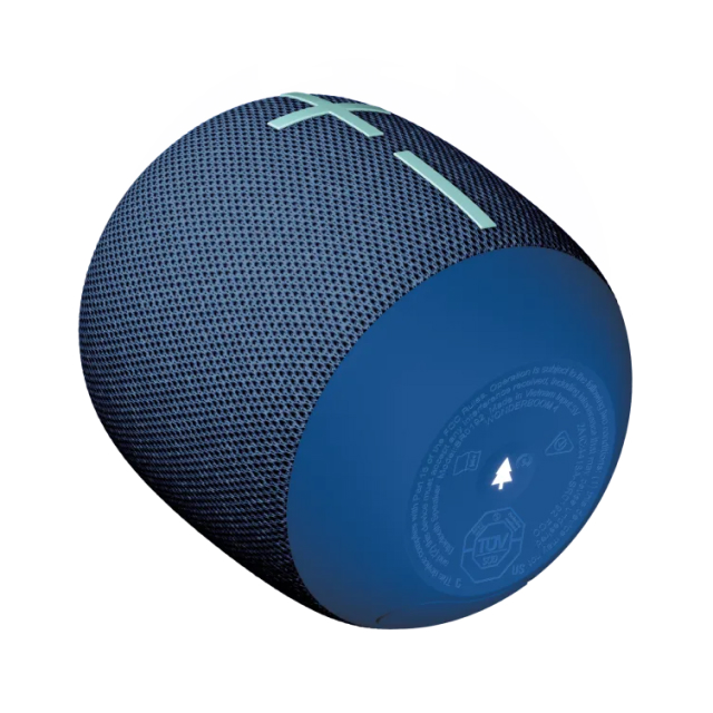 Bocina Portátil Logitech Ultimate Ears Wonderboom 4 | Hasta 14 Horas de Batería | Certificación IP67 / Resistente al Polvo / Agua / Suciedad | Modo Outdoor / Modo Podcast | Flota en el Agua | Azul (Azul Cobalto) | 984-001889