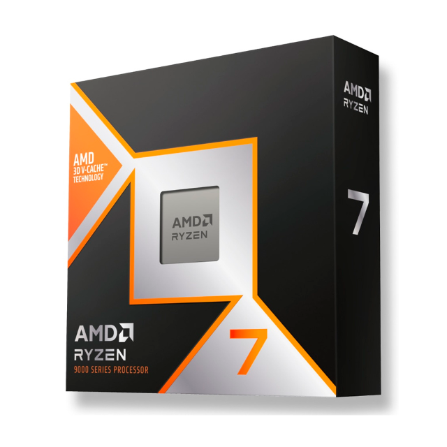 Procesador AMD Ryzen 7 9850X3D | 8 Núcleos | Hasta 5.6 GHz | 96 MB Caché | Gráficos Integrados AMD Radeon | Socket AM5 | No Incluye Disipador | 100-100001973WOF