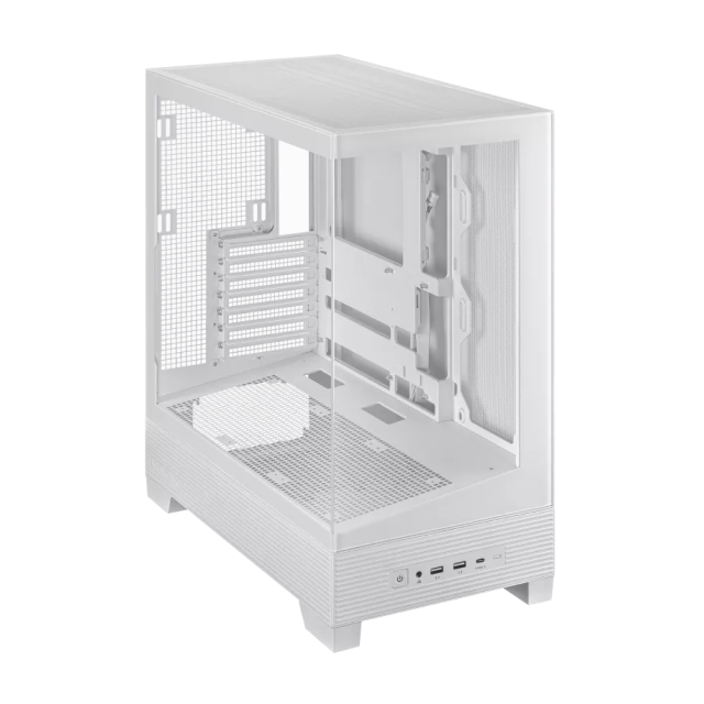 Gabinete ASUS A31 | ATX | USB | Back Connect Compatible | Cristal Templado | Blanco | A31/WHT/TG 