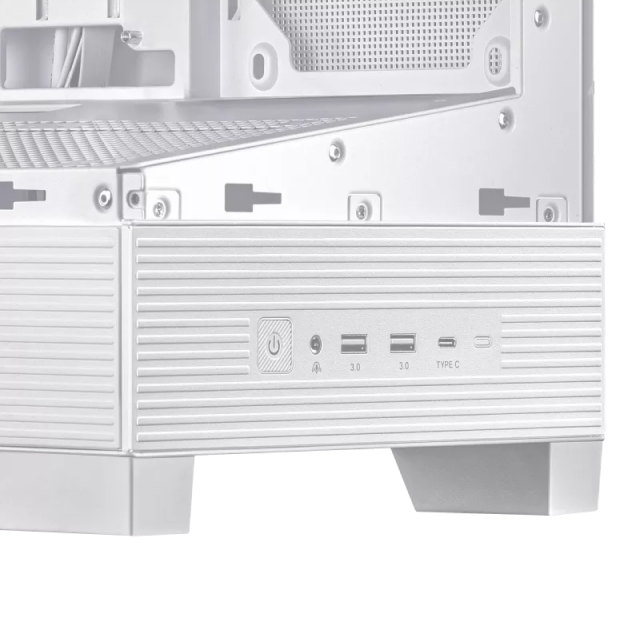 Gabinete ASUS A31 | ATX | USB | Back Connect Compatible | Cristal Templado | Blanco | A31/WHT/TG 
