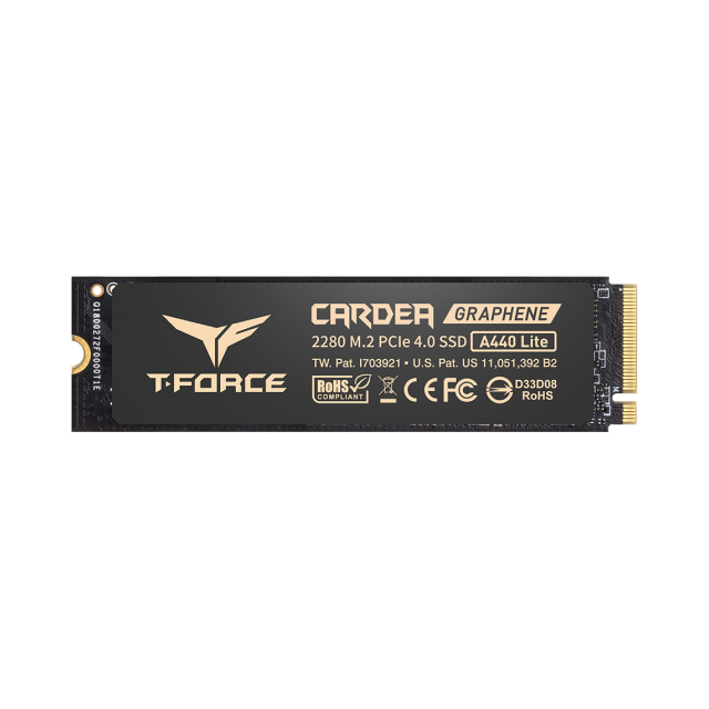 Unidad SSD TeamGroup T-Force A440 Lite | 2TB | Hasta 7400MB/s Lectura / Hasta 6400MB/s | TM8FFQ002T0C129