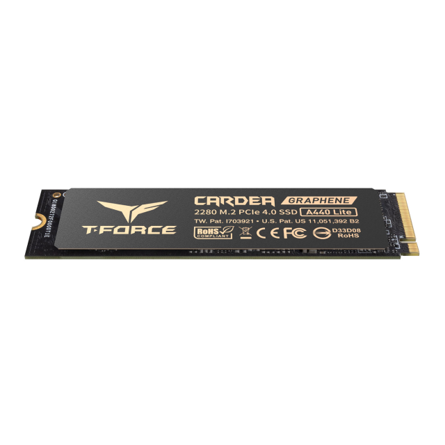 Unidad SSD TeamGroup A440 Lite | 512 GB | M.2 NVMe |  PCIe Gen4 | Hasta 7000 MB/s Lectura | Hasta 4500 MB/s Escritura | TM8FFQ512G0C129