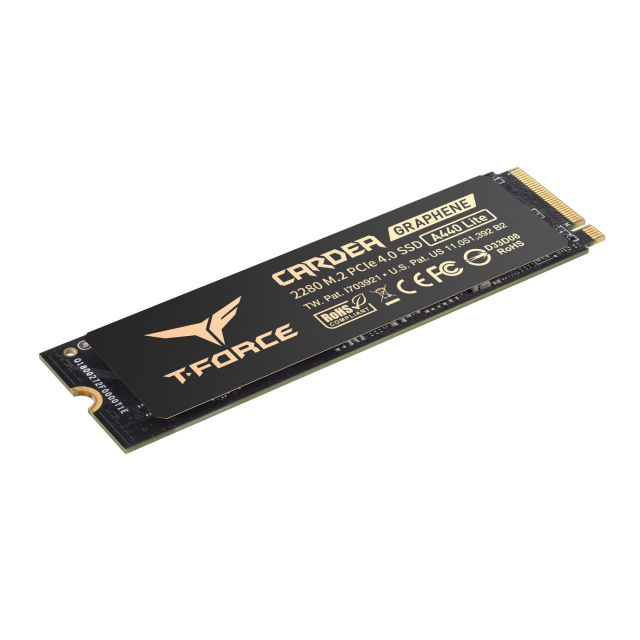 Unidad SSD TeamGroup A440 Lite | 512 GB | M.2 NVMe |  PCIe Gen4 | Hasta 7000 MB/s Lectura | Hasta 4500 MB/s Escritura | TM8FFQ512G0C129