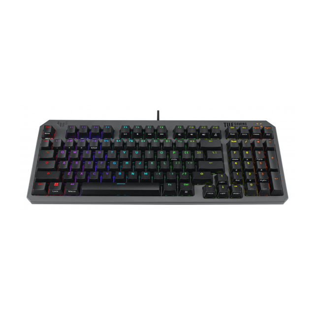 Teclado ASUS TUF Gaming K3 Gen II | Alámbrico | Mecánico | Switches RGB RED | 96%  ( 97 teclas ) | impermeabilización IP57 | QWERTY en Inglés (US) | RA07 TUF K3 GEN II/RD/CA/ABS