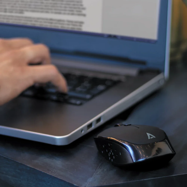 Mouse Inalámbrico Acteck Optimize MI440 | Hasta 1,600 DPI | Sensor Óptico | 47 g | 3 Botones | 2.4GHz | Negro | AC-916462