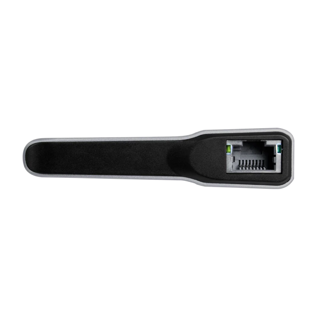 HUB Multipuerto Acteck Port X DH690 | Conexión a PC USB-C | 2 Puertos USB-A 2.0 / 3 Puertos USB-A 3.1 Gen1 / 2 Puertos USB-C 3.1 Gen2 / Puerto HDMI 4K / Puerto VGA FHD / Puerto Ethernet / Jack 3.5mm / Lector de Tarjetas SD y MicroSD | Plata | AC-932950