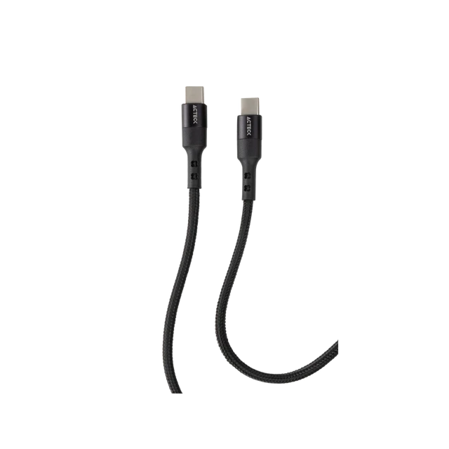 Cable de Carga Rápida Acteck USB C - USB C Linx Plus CC420 - 1.8m  - AC-934855