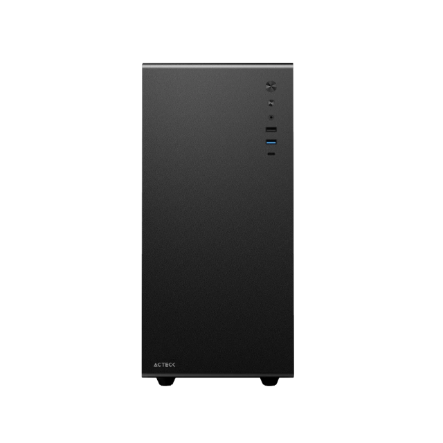 Gabinete Acteck Neuss Pro GI717 | Mini Tower | M-ATX / ITX | Cristal templado | Color negro | AC-935937