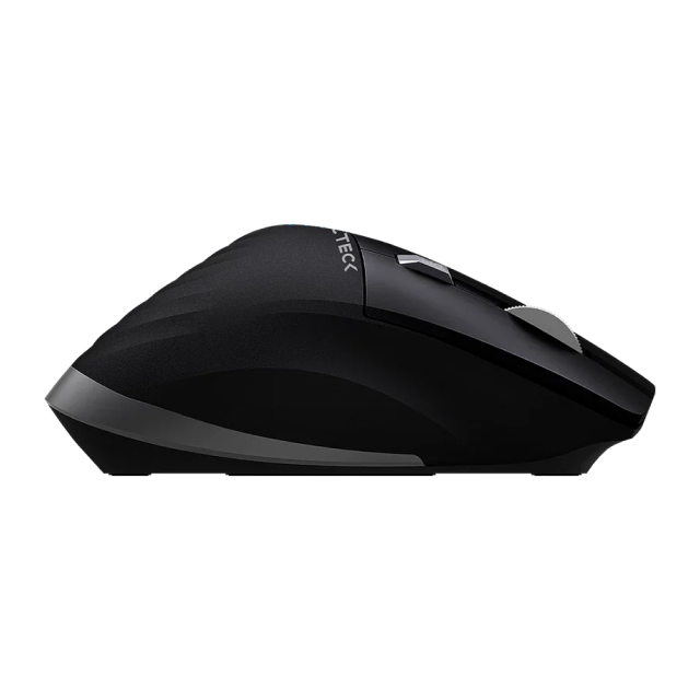 Mouse Ergonómico Inalámbrico Acteck Virtuos Pro MI780 | 1000 a 3200 DPI | Sensor Óptico PixArt PAW3805 | 122 g | 8 Botones | Batería Recargable | Bluetooth / Receptor USB | Windows / MacOS / iOS / Android | Negro | AC-936187