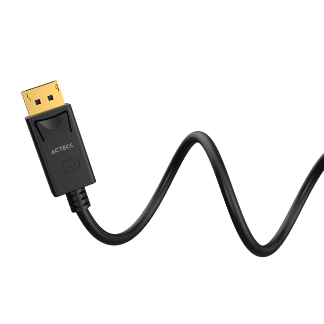 Cable DisplayPort Acteck Linx Plus DP422-3 | DP a DP | 4K | 60 Hz | 3 Metros | Negro | AC-939799