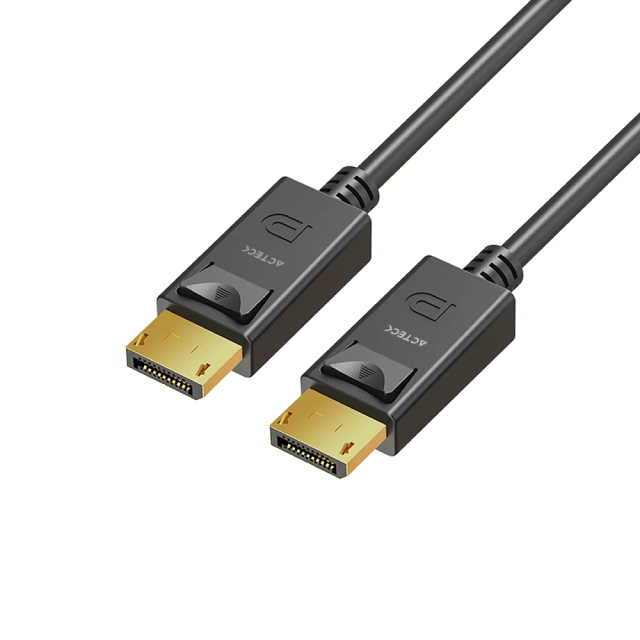 Cable DisplayPort Acteck Linx Plus DP422-3 | DP a DP | 4K | 60 Hz | 3 Metros | Negro | AC-939799
