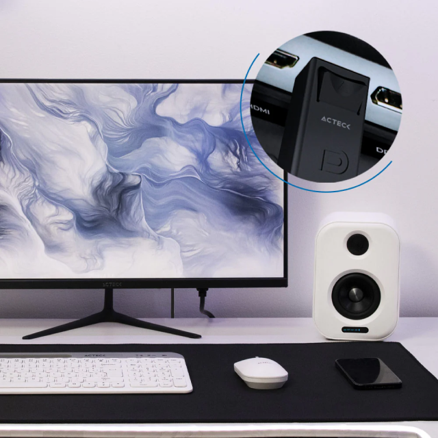 Cable DisplayPort Acteck Linx Plus DP422-3 | DP a DP | 4K | 60 Hz | 3 Metros | Negro | AC-939799