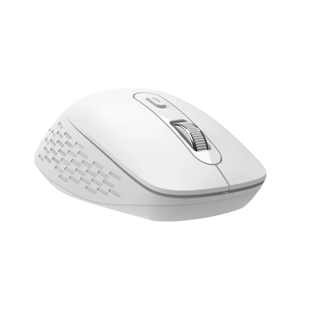 Mouse Inalámbrico Acteck Optimize Flow MI480 | Hasta 1600 DPI | Sensor Óptico | Adaptador 2.4 GHz | Plug & Play | Blanco | AC-939843