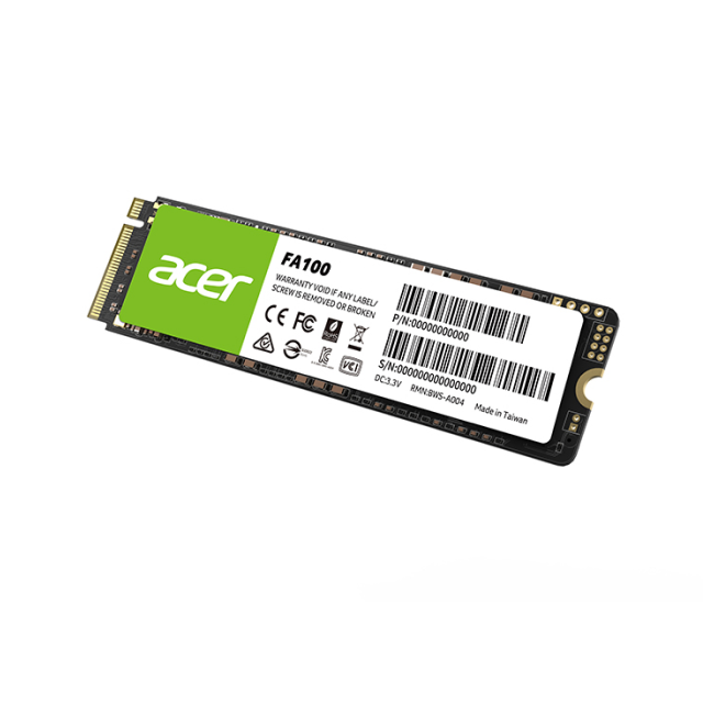 Unidad SSD Acer FA100 | 1TB | M.2 NVMe | PCIe Gen3 | BL.9BWWA.120