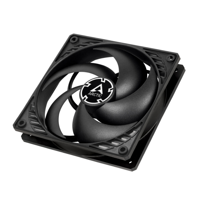 Ventilador Arctic P12 | 120 mm | Hasta 1800 RPM | 28 dBA | 3 Pines | Negro | ACFAN00118A