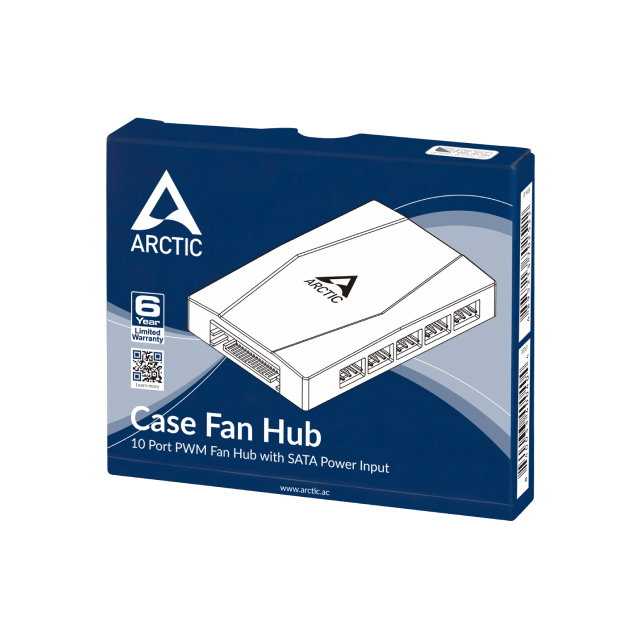 Adaptador Artic Splitter para 10 Ventiladores | 10 x 4-Pin PWM Socket | ACFAN00175A