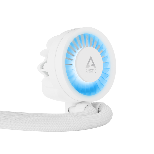 Enfriamiento Líquido Arctic Liquid Freezer III 420 A-RGB | 3 x 140mm | 200–1900 rpm | LGA 1851 / AM5 | Color Blanco | ACFRE00153A