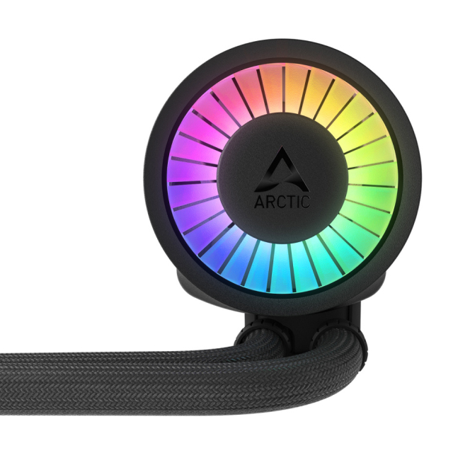 Enfriamiento Líquido Arctic Liquid Freezer III Pro 360 A-RGB | 398 mm | 600 a 3000 RPM | AM5 / AM4 | LGA 1851 / 1700 | ARGB | Negro | ACFRE00184A