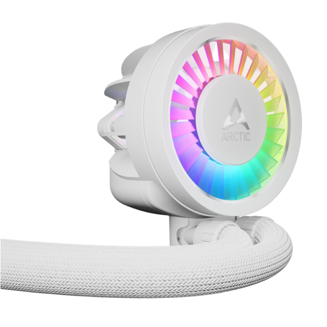 Enfriamiento Líquido Arctic Liquid Freezer III Pro 360 A-RGB | 360 mm | 600 a 3000 RPM | AM5 / AM4 | LGA 1851 / 1700 | ARGB | Blanco | ACFRE00188A