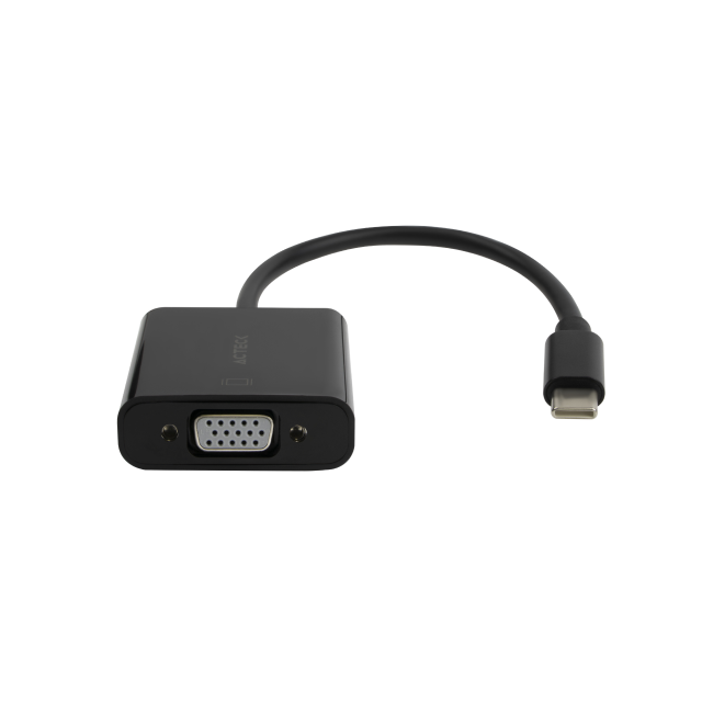 Adaptador Acteck | USB C Macho - VGA Shift Plus AV415 Hembra | AC-934725