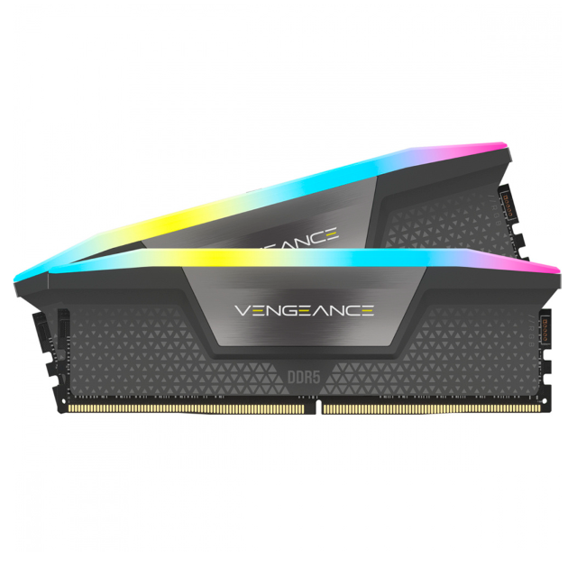 Kit de Memoria RAM Corsair Vengeance RGB | DDR5 | 5200MHz | 32GB (2x16GB) | CL40 | XMP | CMH32GX5M2B5200C40