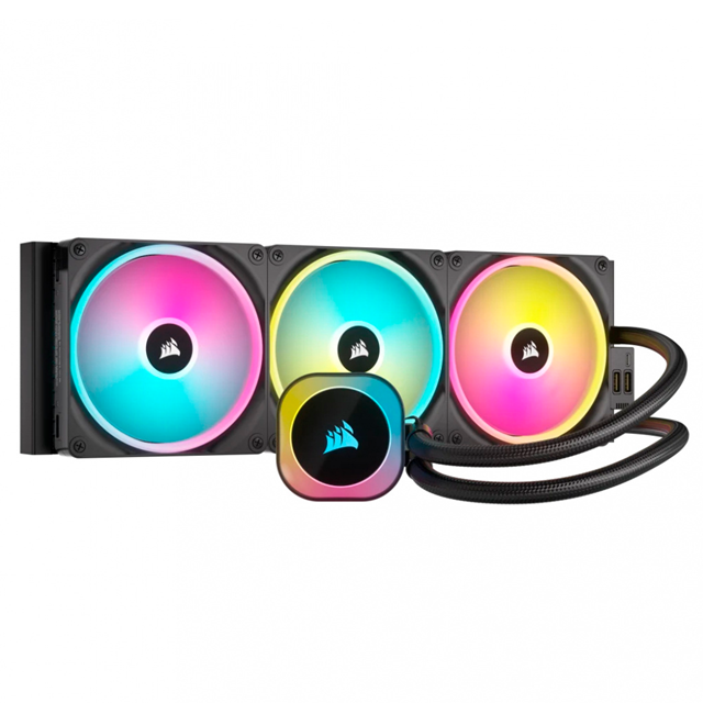 ENFRIAMIENTO LIQUIDO CORSAIR iCUE LINK H170i RGB | 420mm | NEGRO | CW-9061004-WW