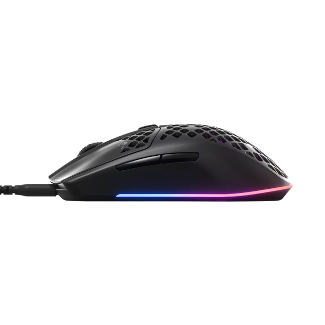 Mouse Alámbrico SteelSeries Aerox 3 Onyx RGB | 8,500DPI | IP54 | 62611