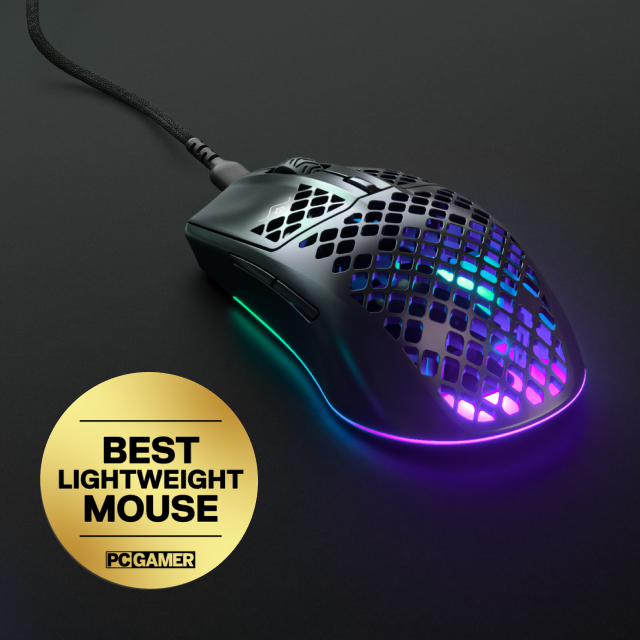 Mouse Alámbrico SteelSeries Aerox 3 Onyx RGB | 8,500DPI | IP54 | 62611