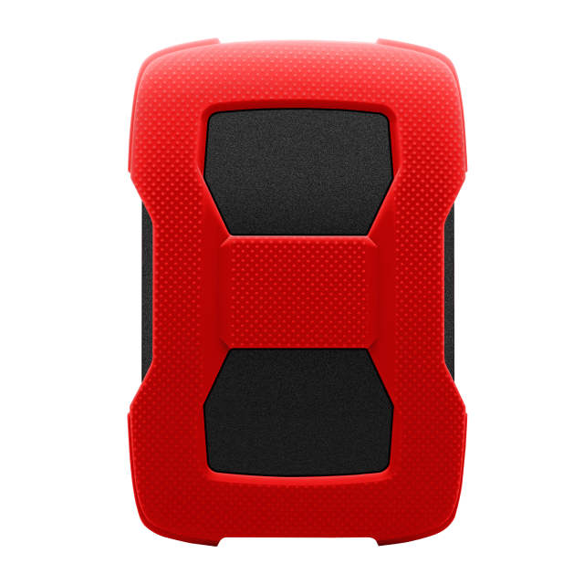 Disco Duro Externo ADATA HD330 | 1TB | USB 3.2 | Carcasa de Silicona Resistente a Impactos | Sensor de Impactos | Rojo | AHD330-1TU31-CRD