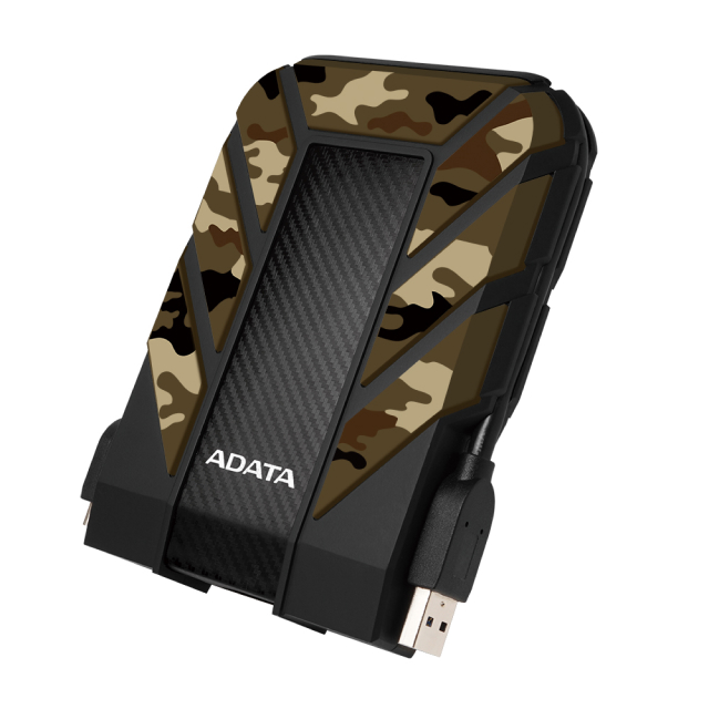 Disco Duro Externo ADATA HD710M Pro | 1TB | USB 3.2 | Resistencia al Agua IPX8 | Resistencia al Polvo IP6X | Grado Militar | Camuflaje | AHD710MP-1TU31-CCF
