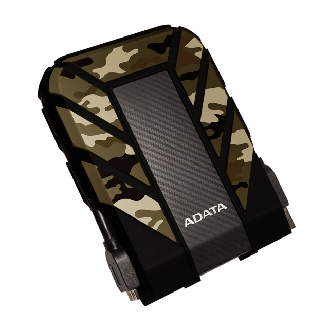Disco Duro Externo ADATA HD710M Pro | 1TB | USB 3.2 | Resistencia al Agua IPX8 | Resistencia al Polvo IP6X | Grado Militar | Camuflaje | AHD710MP-1TU31-CCF