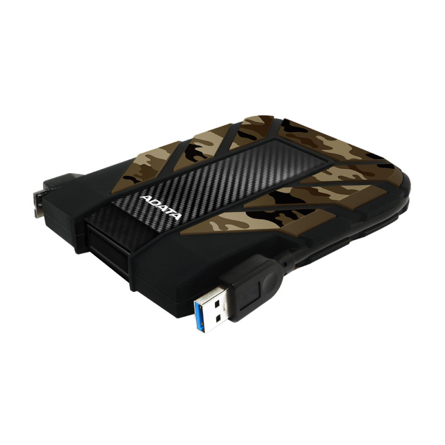 Disco Duro Externo ADATA HD710M Pro | 1TB | USB 3.2 | Resistencia al Agua IPX8 | Resistencia al Polvo IP6X | Grado Militar | Camuflaje | AHD710MP-1TU31-CCF