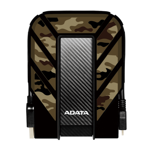 Disco Duro Externo ADATA HD710M Pro | 1TB | USB 3.2 | Resistencia al Agua IPX8 | Resistencia al Polvo IP6X | Grado Militar | Camuflaje | AHD710MP-1TU31-CCF