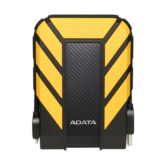 Disco Duro Externo ADATA HD710 Pro | 1TB | USB 3.2 | Resistencia al Agua IPX8 | Resistencia al Polvo IP6X | Grado Militar | Amarillo | AHD710P-1TU31-CYL