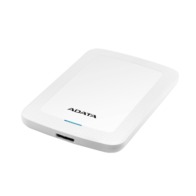 Disco Duro Externo ADATA HV300 | 2TB | USB 3.2 | Blanco | AHV300-2TU31-CWH