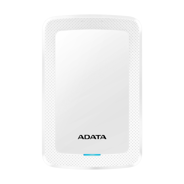 Disco Duro Externo ADATA HV300 | 2TB | USB 3.2 | Blanco | AHV300-2TU31-CWH