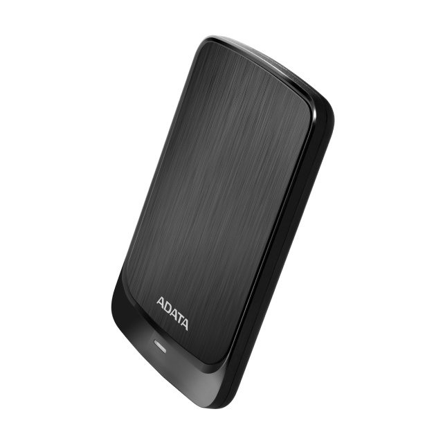 Disco Duro Externo ADATA HV320 | 2TB | USB 3.2 Gen 1 / 5Gbps | Diseño Ultra Delgado | Negro | AHV320-2TU31-CBK